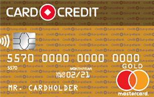 Кредитная карта Кредит Европа Банк CARD CREDIT GOLD